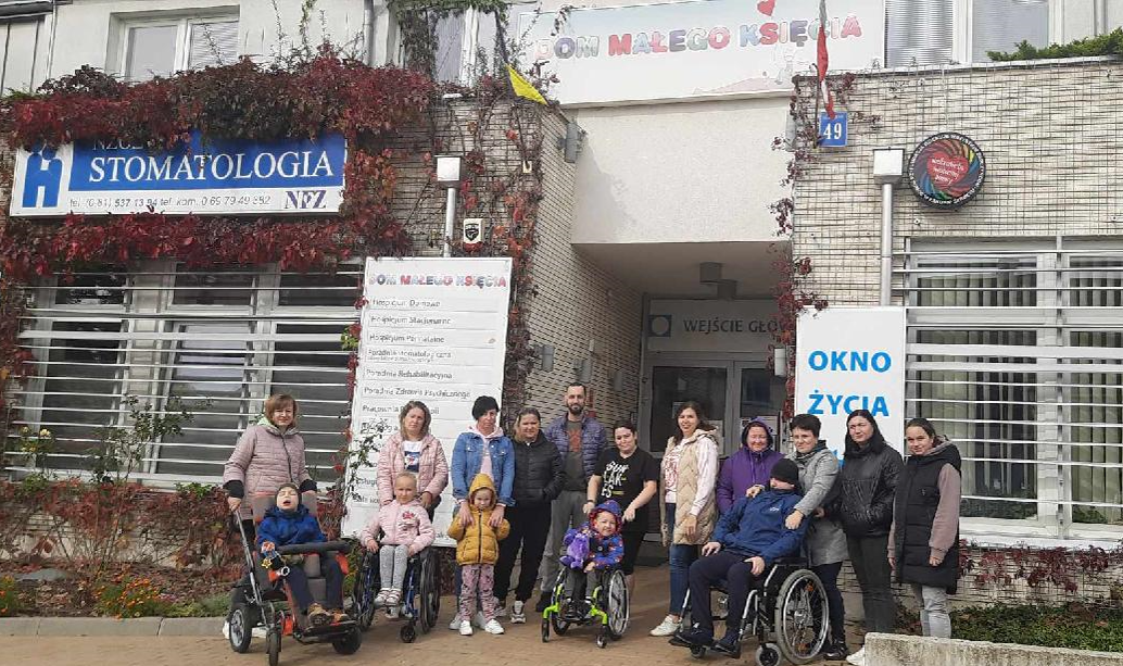 Pomoc uchodźcom z Ukrainy przy współpracy Lubelskiego Hospicjum dla Dzieci im. Małego Księcia – Lublin