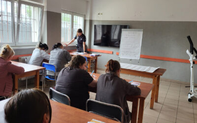 Zajęcia dla osadzonych kobiet w ramach programu resocjalizacyjnego “Zadbaj o swoje zasoby”